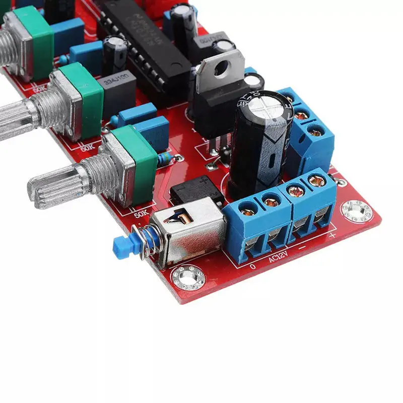 Lm1036 Op Amp Hifi усилитель предусилитель Регулятор громкости Tone Eq плата для усилителя