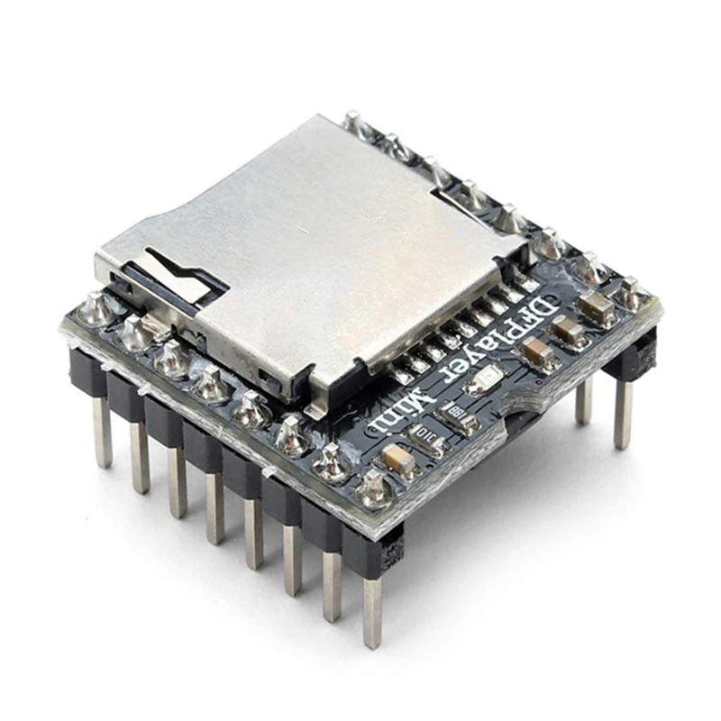 Мини модуль MP3 плеера tf карта u диск мини mp3 плеер аудио голосовой платы для Arduino DF