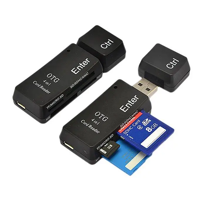 SD MMC SDHC TF считыватель карт памяти на компьютер мобильный телефон USB Письмо 2 0/1 1 в