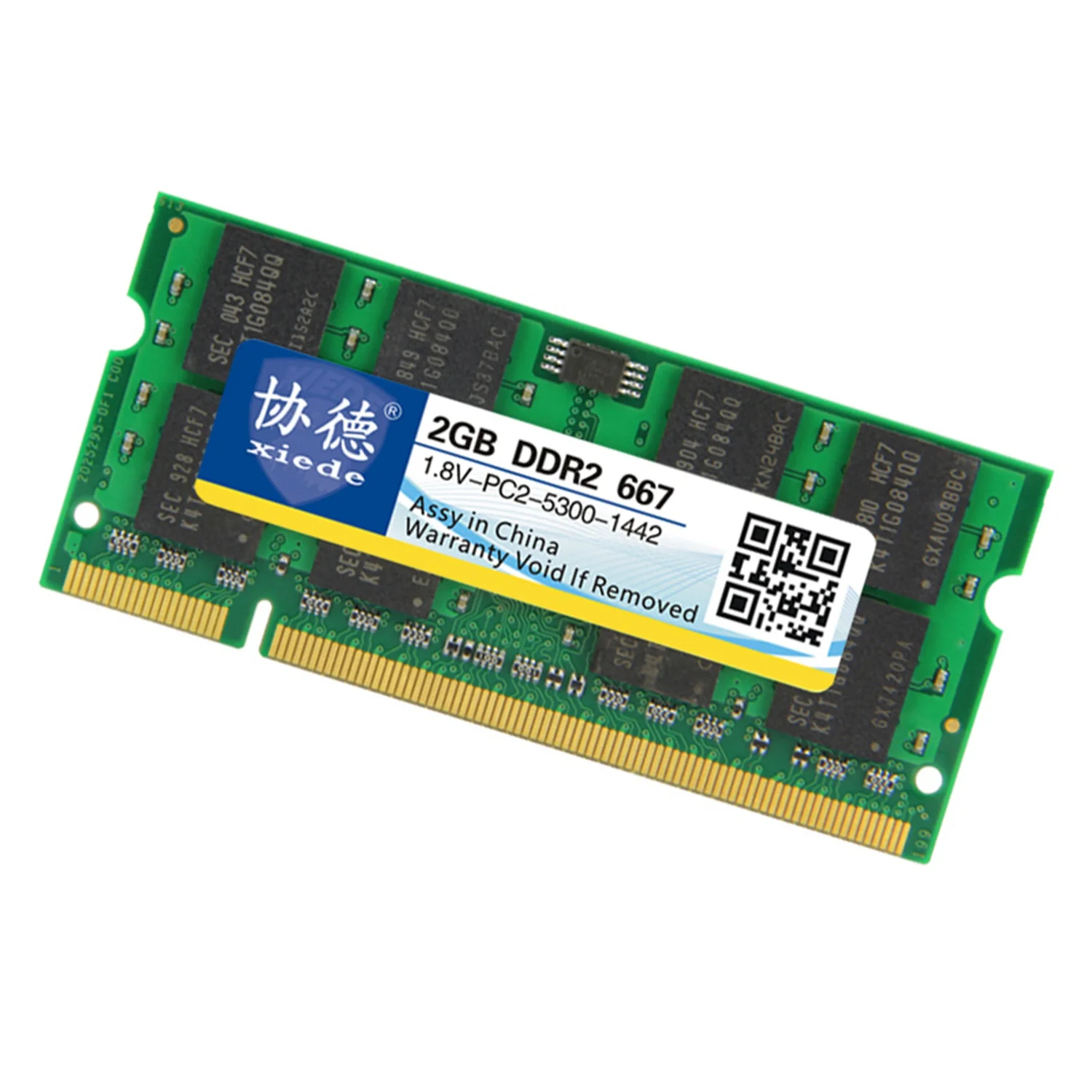 Модуль ОЗУ для ноутбука Xiede Ddr2 667 240Pin Dimm МГц X025|Оперативная память| |