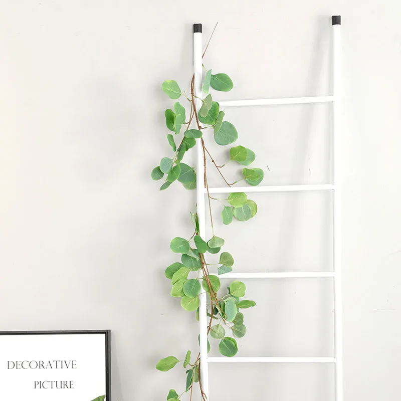 1 7 м искусственная лоза из ротанга эвкалипта венок виноградных листьев зелени