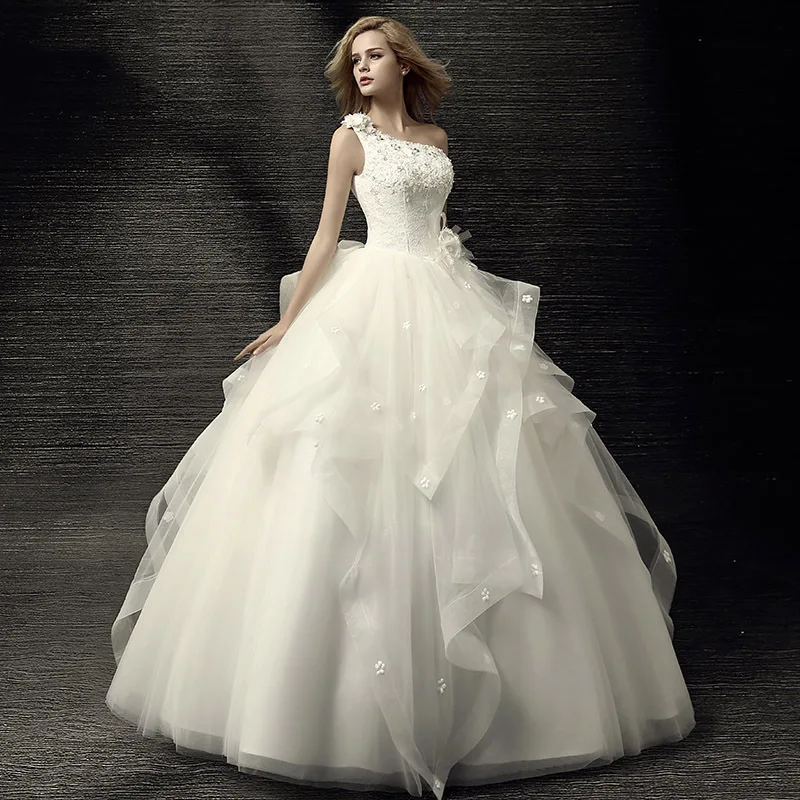 Vivian's Bridal 2019 модное Многоярусное бальное платье с оборками и рюшами Милое
