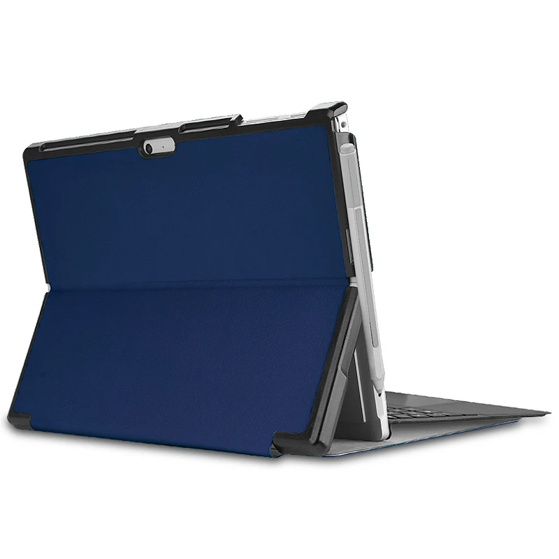 Чехол подставка из экокожи для Microsoft Surface Pro 4 12 3 дюйма 1625|Чехлы планшетов и