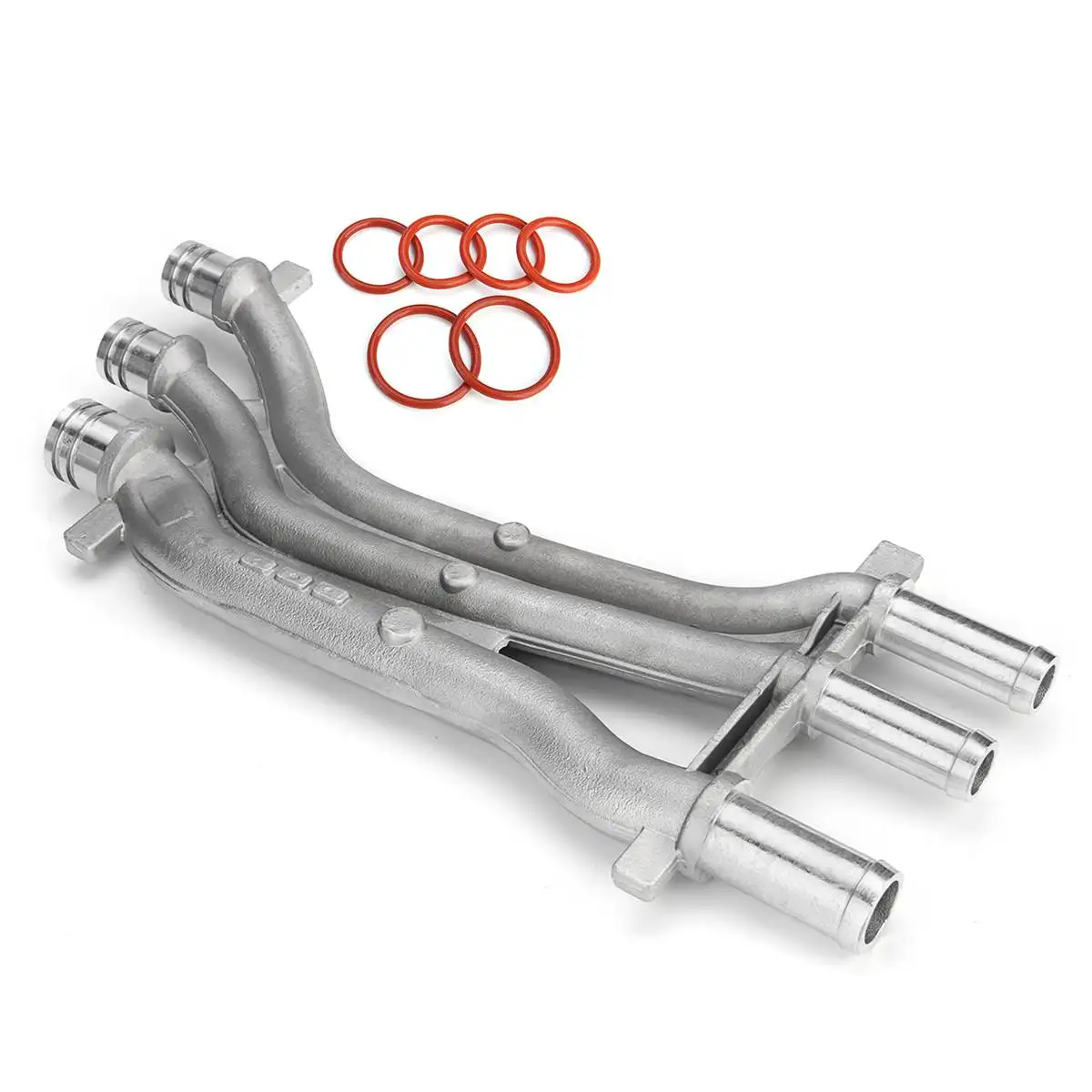 Для Porsche Cayenne 955 2003-2006 смещение 4,5 V8 двигателя автомобиля охлаждающая труба алюминиевая охлаждающая водяная труба