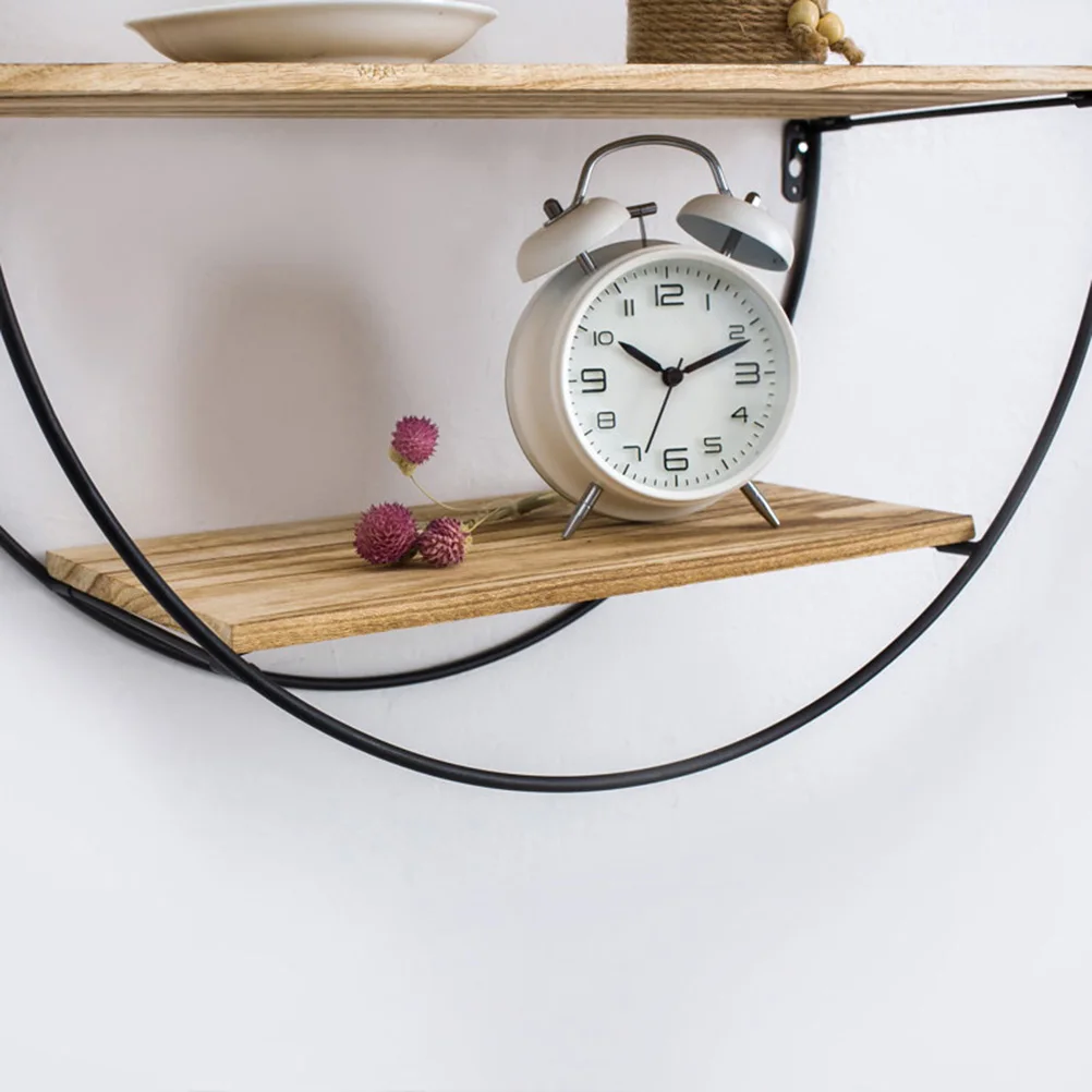 1Pc Storage Racks Shelf Brackets Wall With Wood Decoration for Living Room Bedroom Office Restaurant Decorative | Дом и сад