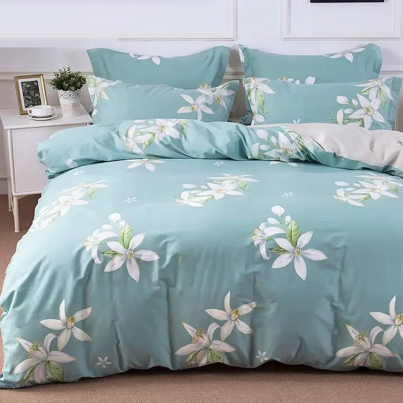 Matrimonio Juego Nordico Dekbedovertrek Lits-jumeaux Infantil хлопок Ropa Roupa De Cama постельное белье простыня и