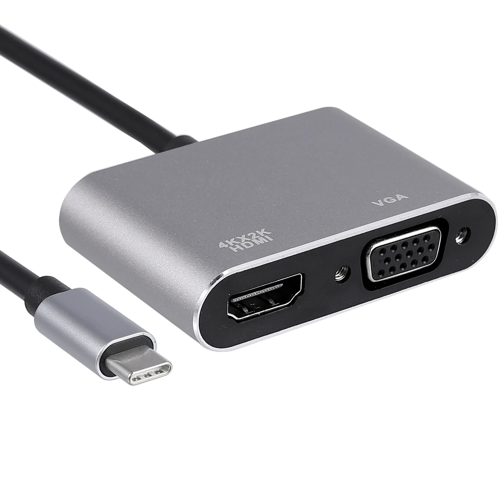 LiNKFOR USB 3 1 type C к Vga Hdmi 4K конвертер UHD порт концентратор Новый usb VGA адаптер для