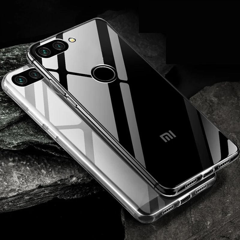 Прозрачный чехол для Xiaomi mi 8 lite SE Mi8 Lite Se из ТПУ Для se силиконовый | Мобильные