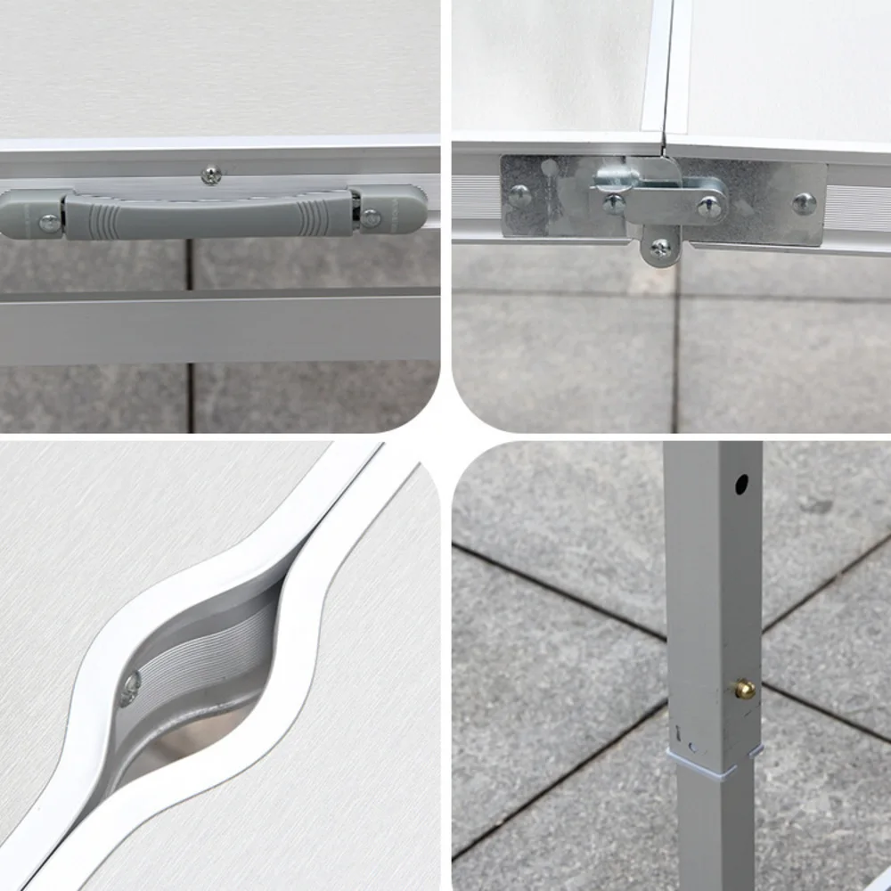 Outdoors Fold Tables Chairs Stall Goods Spread On Ground For Barbecue Household Leisure Time Camp Aluminium Alloy RU | Мебель