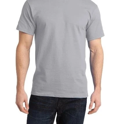 Порт и компания PC150 мужское кольцо Spun cotton tees Silver 3XL| |