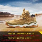 Походные кроссовки Rax, водонепроницаемые, для мужчин и женщин, легкие, воздухопроницаемые кроссовки для бега, треккинговые, Нескользящие