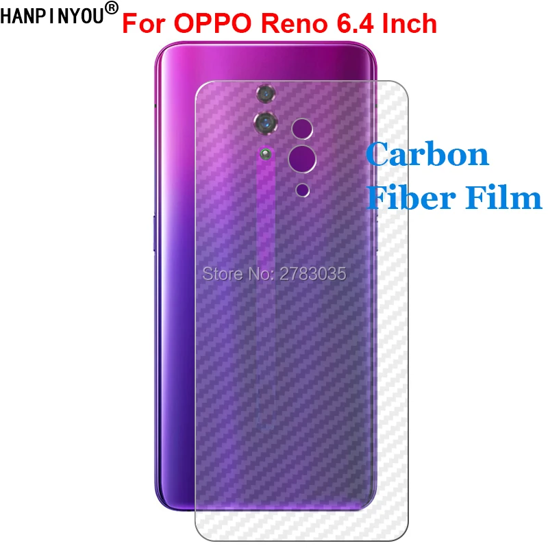 Для OPPO Reno 6 4 &quotпрочная 3D защита от отпечатков пальцев Ультра тонкая задняя пленка