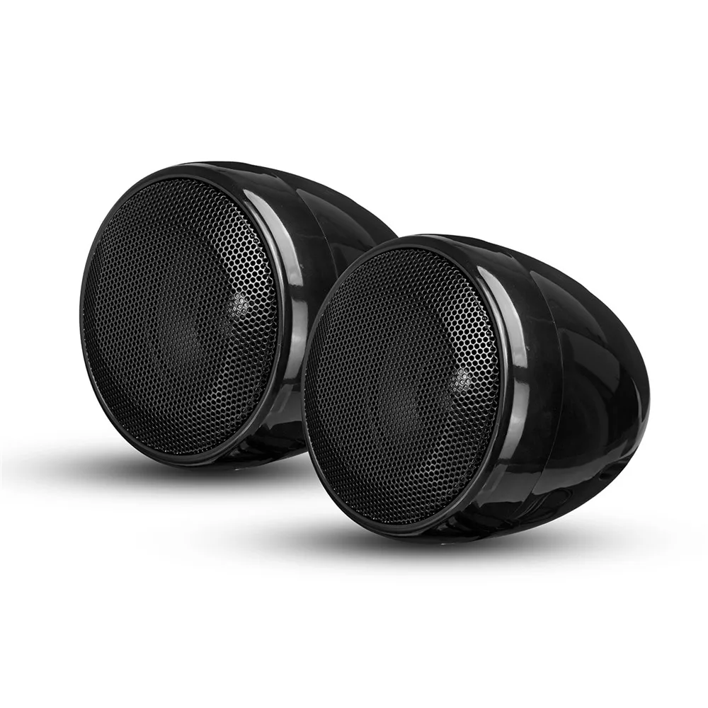 SPK350 Высокая производительность 4 дюйма Водонепроницаемый Мотоцикл ATV Bluetooth динамик с 300 Вт Встроенный D-class усилитель хром
