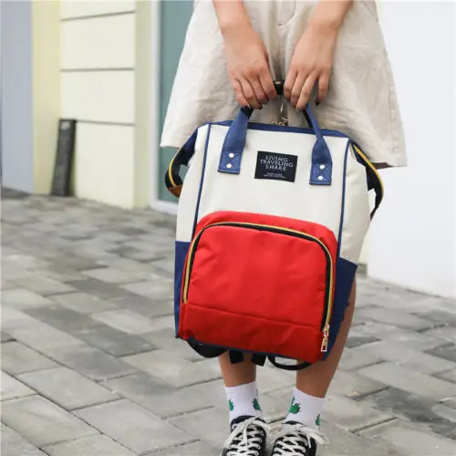 Portable Baby Diaper Bag with USB Port Large Capacity Shoulder Mommy Backpack Female Hot Backpacks | Багаж и сумки