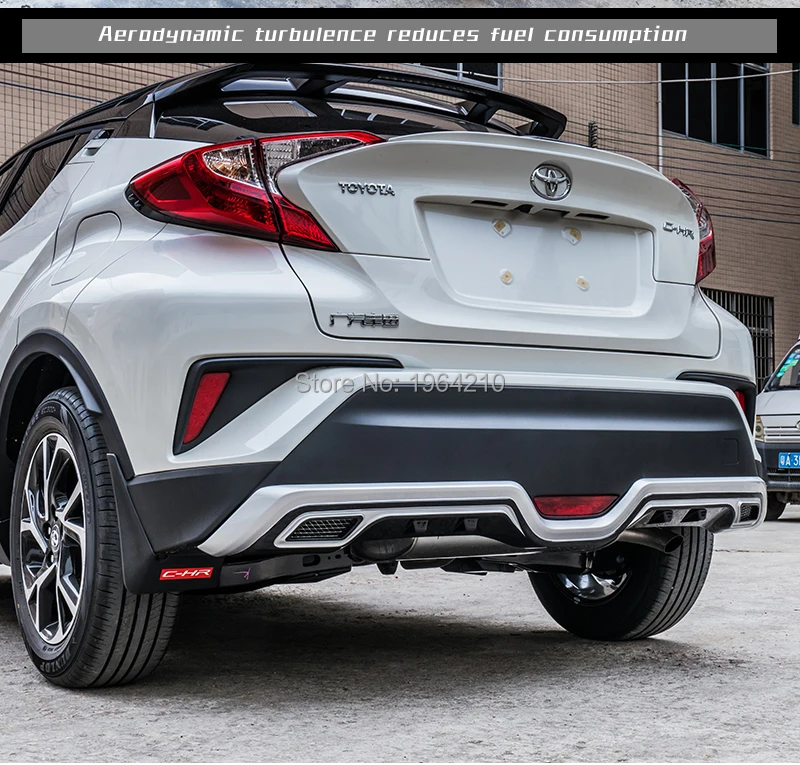 Автомобильные аксессуары для Toyota C HR 2017 2018 2019 ABS пластик защита переднего и