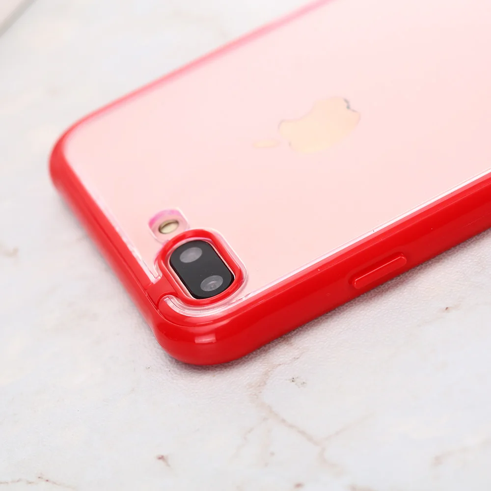 Чехол KISS мягкий прозрачный чехол для телефона iPhone 11 Pro XR XS Max 7 8 Plus разноцветный X 6 6S