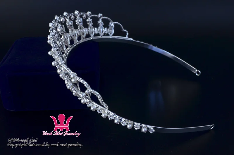 Свадебные диадемы Стразы Жемчуг Изысканный Корона благородный и красивый костюм