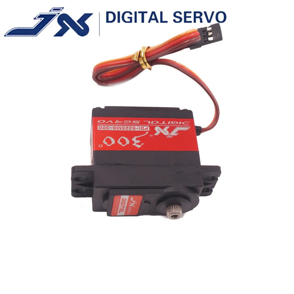 Jx PDI 6225MG 300 градусов 25 кг металлическая Шестерня цифровой стандартный сервопривод