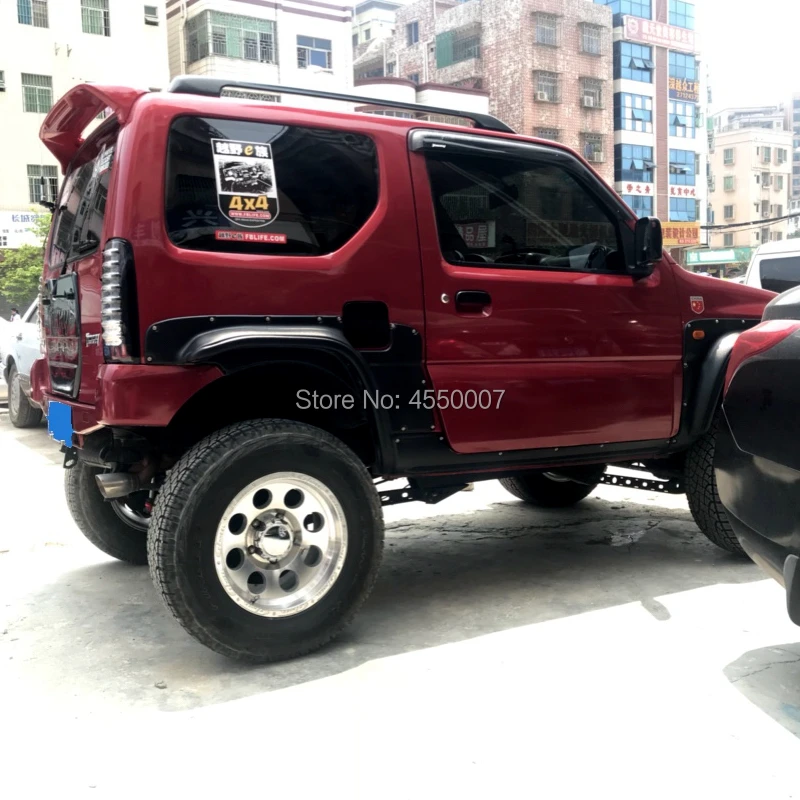 UBUYUWANT ABS Материал автомобильный спойлер для Suzuki JIMNY 2012 2013 праймер цвет украшение в