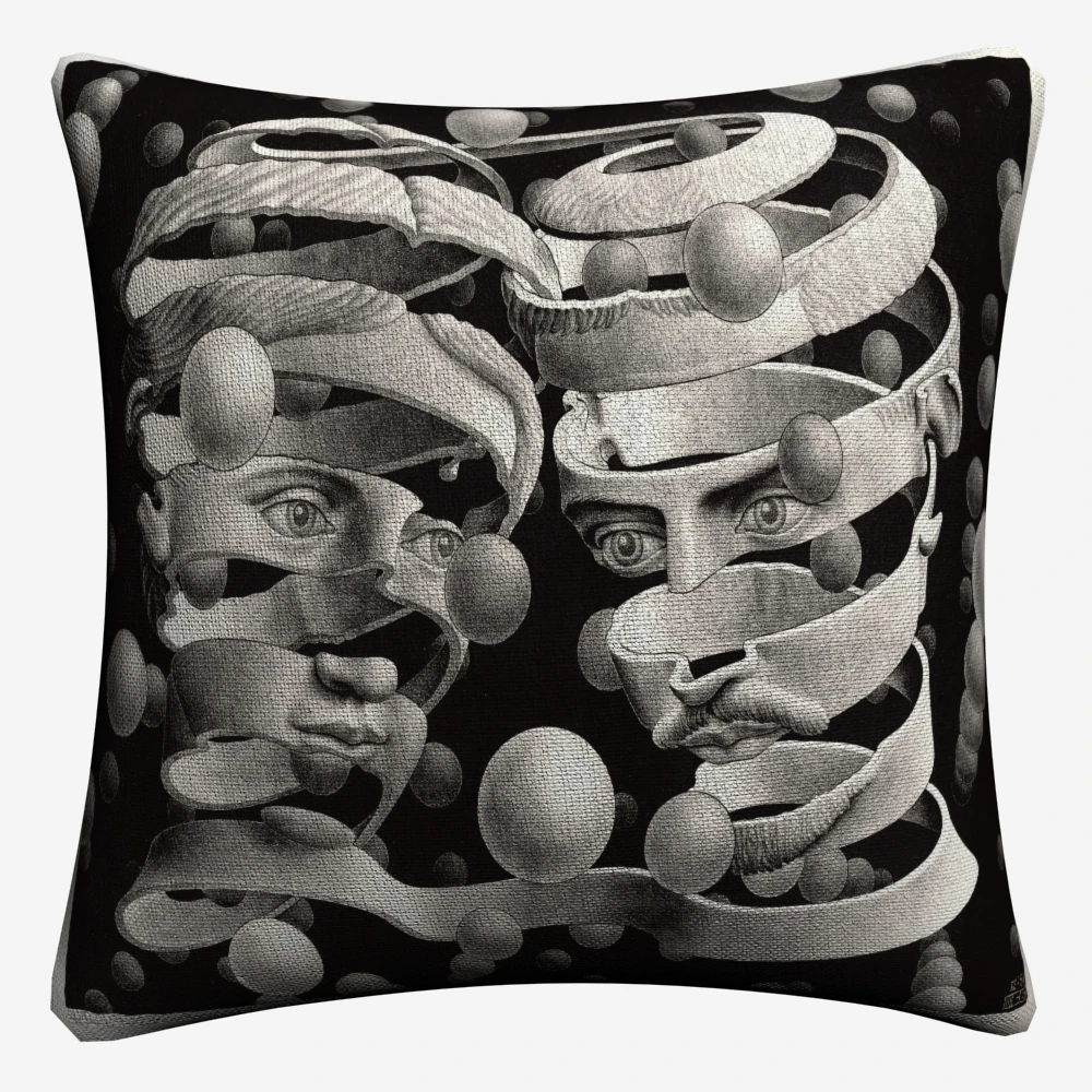 Escher Surreal геометрическое оформление декоративное хлопковое белье Наволочка 45x45 см
