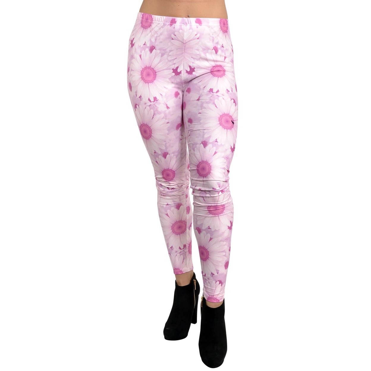 Women's Sunflower Leggings Pink | Женская одежда