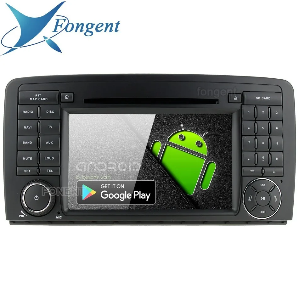 Автомагнитола RK3399 64 ГБ 8 ядер Android 9 0 для Mercedes Benz R Class W251 R280 R300 R320 R350