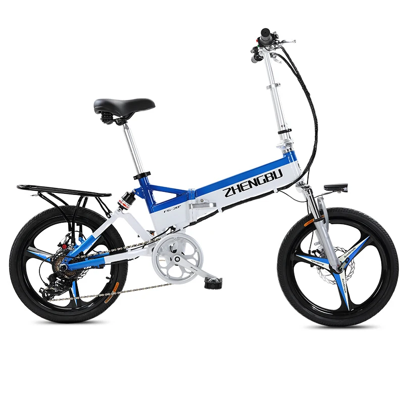 20inch Electric Bicycle 48v240w Folding Mountain Bike Hidden Lithium Battery In Frame Mini City Ebike | Спорт и развлечения