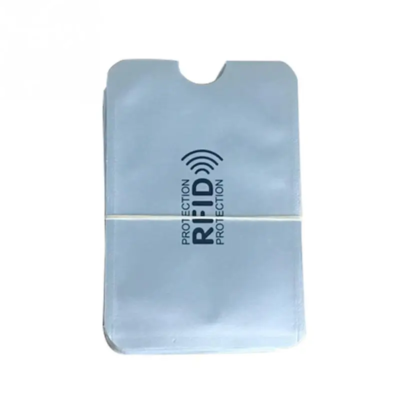 10 шт. алюминиевый удобный защитный чехол для Карт RFID прочный держатель