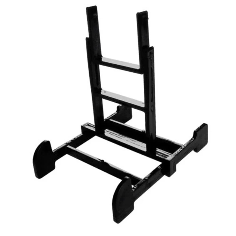 Прозрачная/черная регулируемая подставка для дисплея Easel тарелка художественная