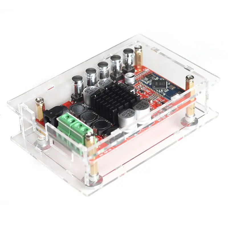 TDA7492P 50 Вт + беспроводной Bluetooth 4 0 аудио приемник Цифровой усилитель плата |