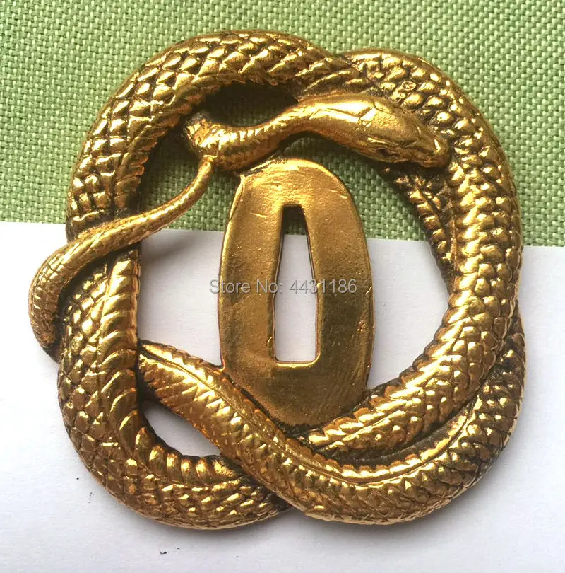 TSUBA Kashira Fuchi Menuki Katana японский Samurai Sash DIY медный фитинг|Мечи| |