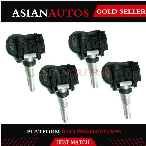 4 шт./партия. Оригинальная система контроля давления в шинах 56029527AA 68078768AA датчик для Chrysler 68001698AA 68001698AB TPMS датчик