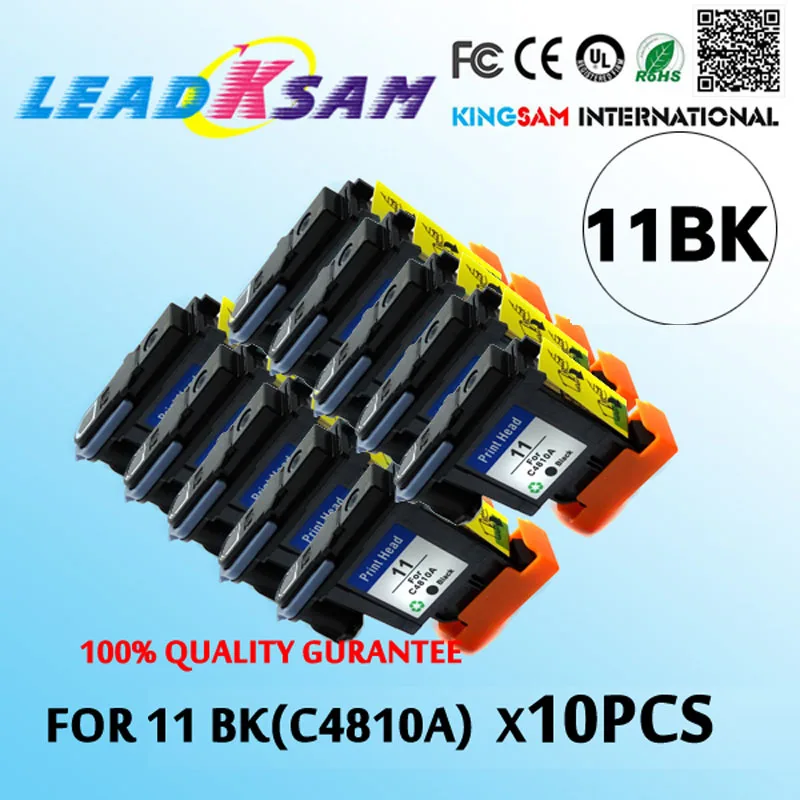 10x черная печатающая головка совместима с hp11 C4810A для 11 500 510 800 принтера|printhead hp