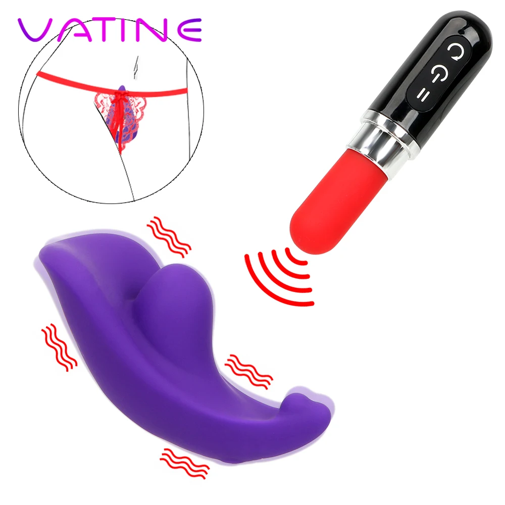 VATINE 12 частотный Стимулятор клитора Женский Вибратор точка G пульт дистанционного