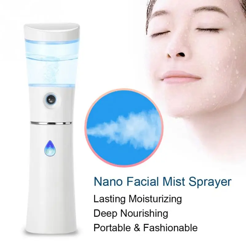 Портативный аппарат для распыления лица Nano Handy Mist увлажняющий Распылитель