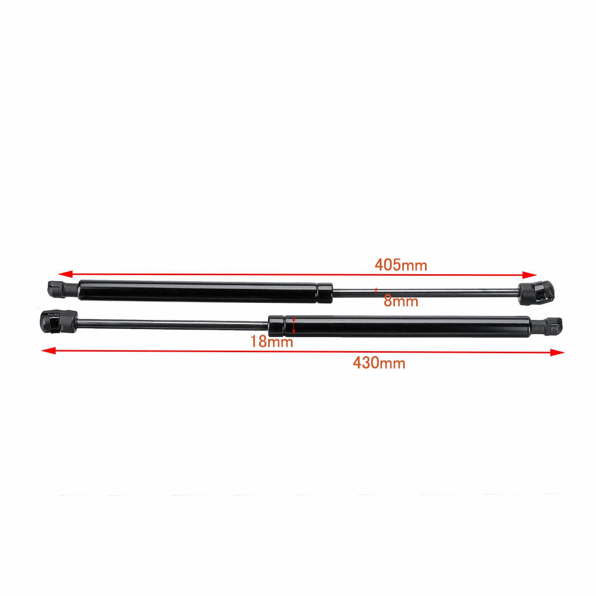2pcs Car Engine Cover Front Support Rod Gas Struts Lifters for Jeep Compass 2017 2018 | Автомобили и мотоциклы