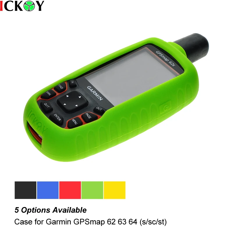 Защитный силиконовый чехол накладка для Garmin GPS MAP 62 63 64 62s 62sc 62st 64st 63sc