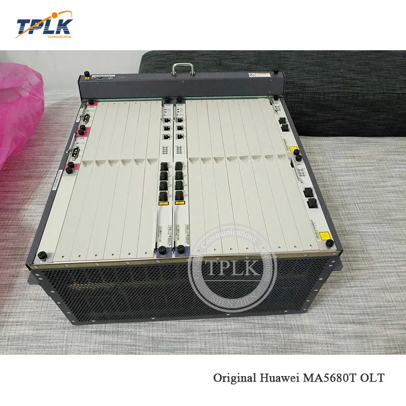 Горячая Распродажа оригинальный новый Хуа Вэй GPON OLT MA5680T оборудование 2 * SCUN с