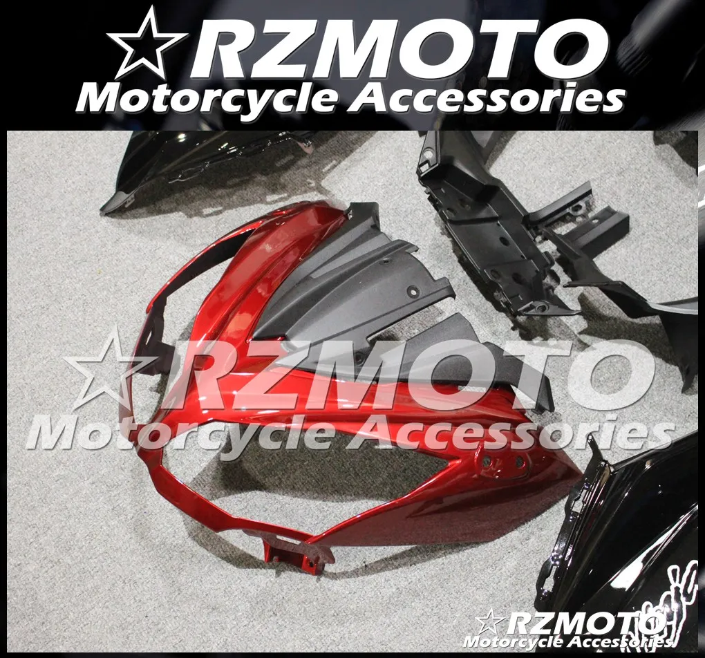 ABS обтекатель кузова комплект пригодный для Kawasaki Ninja ER6F 13 14 15 16 ER-6F 2013 2014 2015 2016 KI13 |