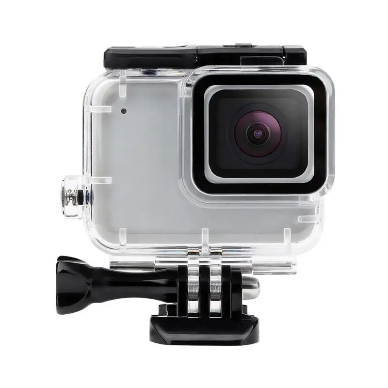 Аксессуары для Go pro Водонепроницаемый чехол Gopro Hero 7 Серебристый Белый защитный