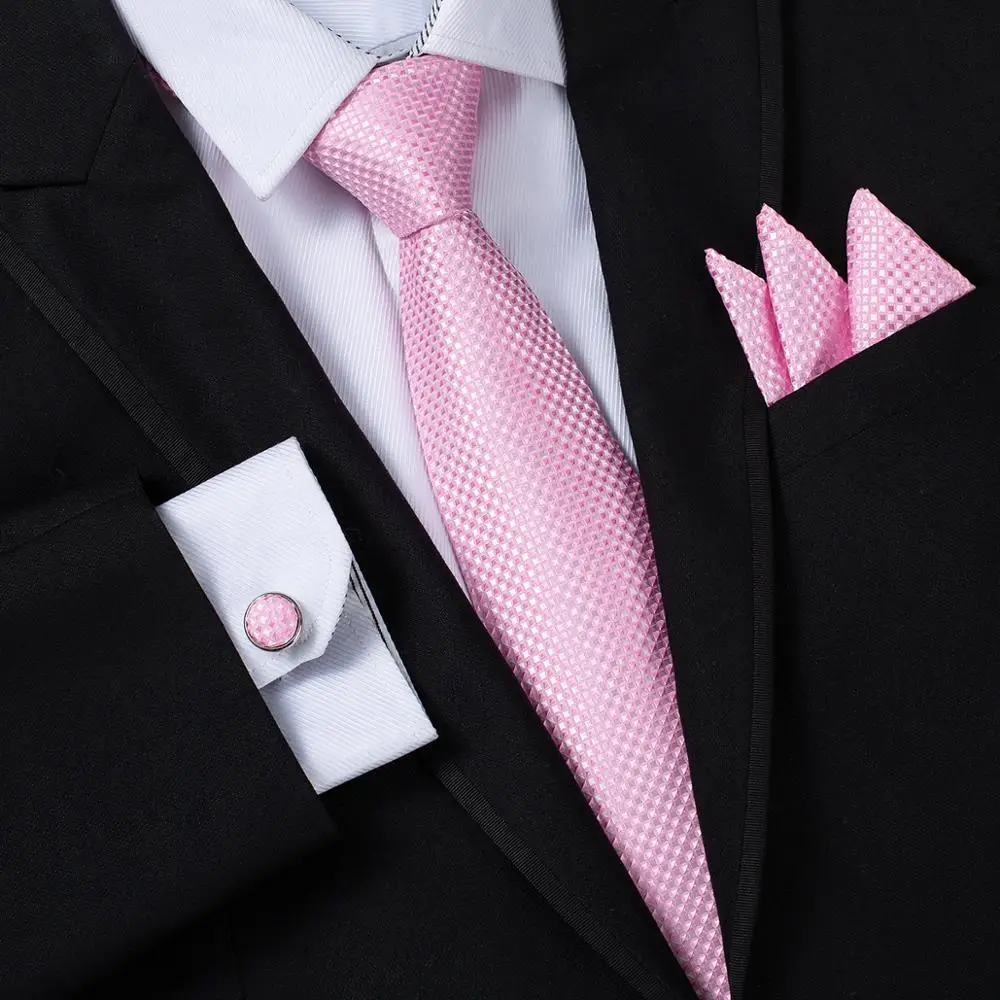 

Quality Stripe Tie Set for Men Blue Floral Tie and Handkerchief Silver Necktie Man Corbatas Hombre Pocket Square Wedding Tie