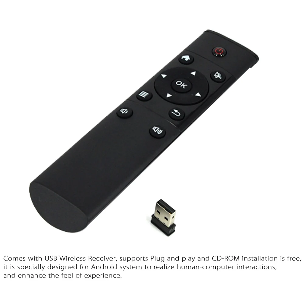 FM4 пульт дистанционного управления Magic 2 4G беспроводной для Android TV Box Smart Dongle PC
