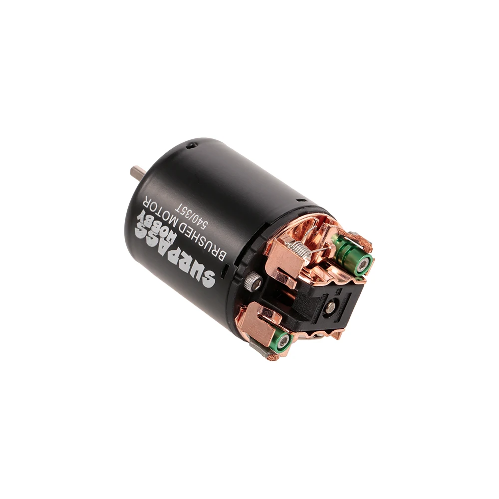 Мотор с щеткой Moteur 540 550 13T 21T 27T 35T 45T 55T 80T 60A ESC BEC для радиоуправляемого автомобиля