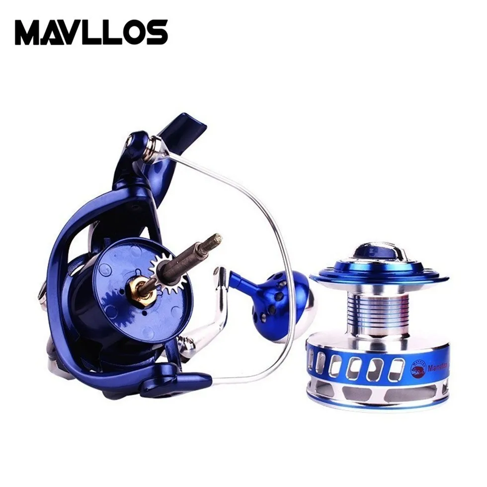 Рыболовная катушка Mavllos Max Drag рыболовная для ловли в соленой воде максимальная