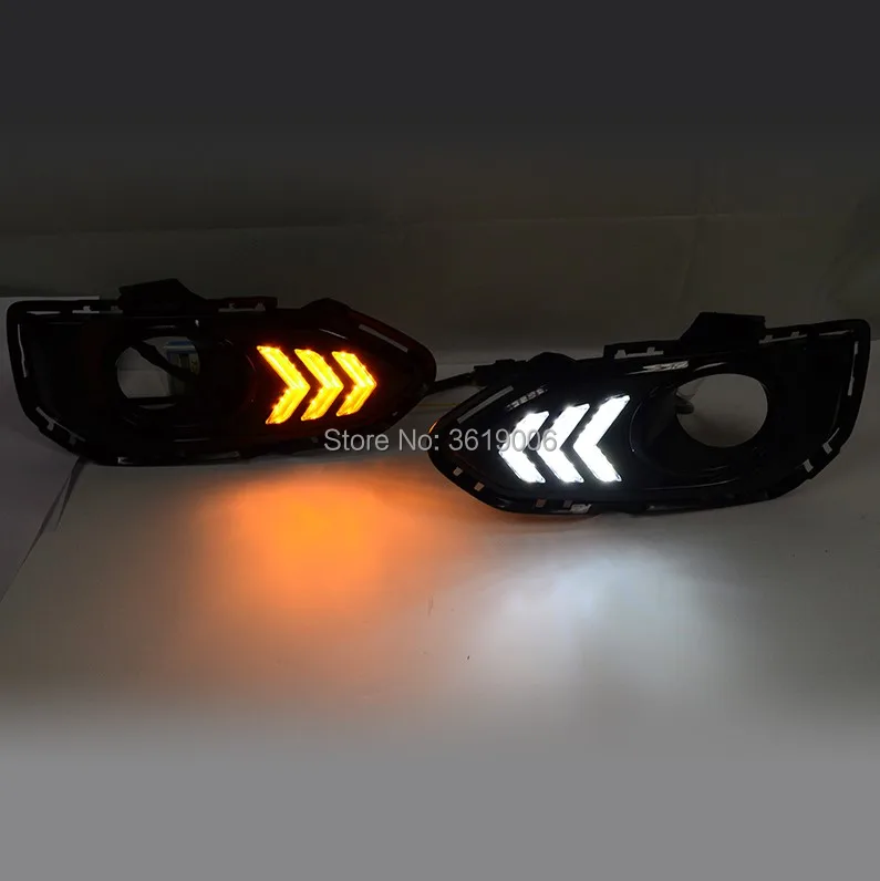 smRKE For Honda Fit 2018 Car LED DRL Daytime Running Lights White Driving Light Waterproof Styling | Автомобили и мотоциклы