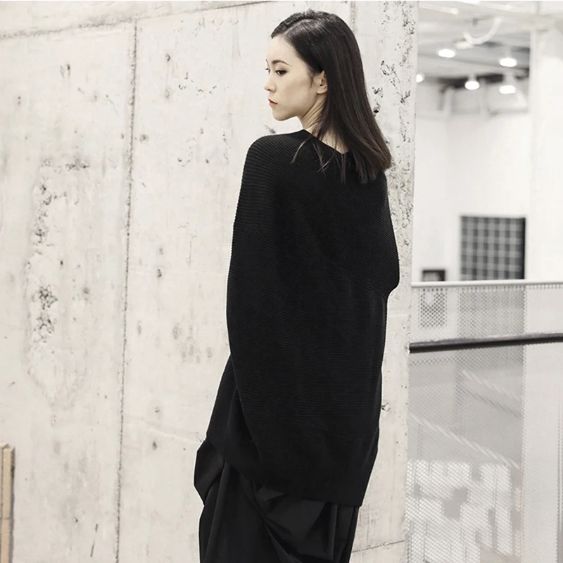 CHICEVER 2019 Spring Women's Sweaters Tops Female O Neck Sleeveless Irregular Hem Knitted Sweater Pullovers Casual Clothes New | Женская
