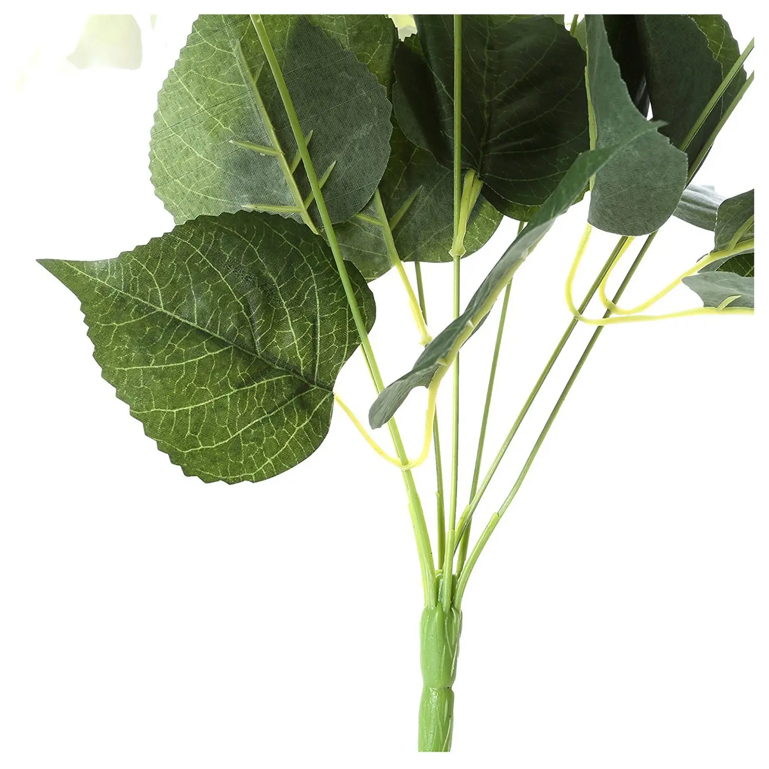 Artificial Flowers Silk 7 Big Head Hydrangea Bouquet for Wedding Room Home Hotel Party Decoration and Holiday Gift White | Дом и сад