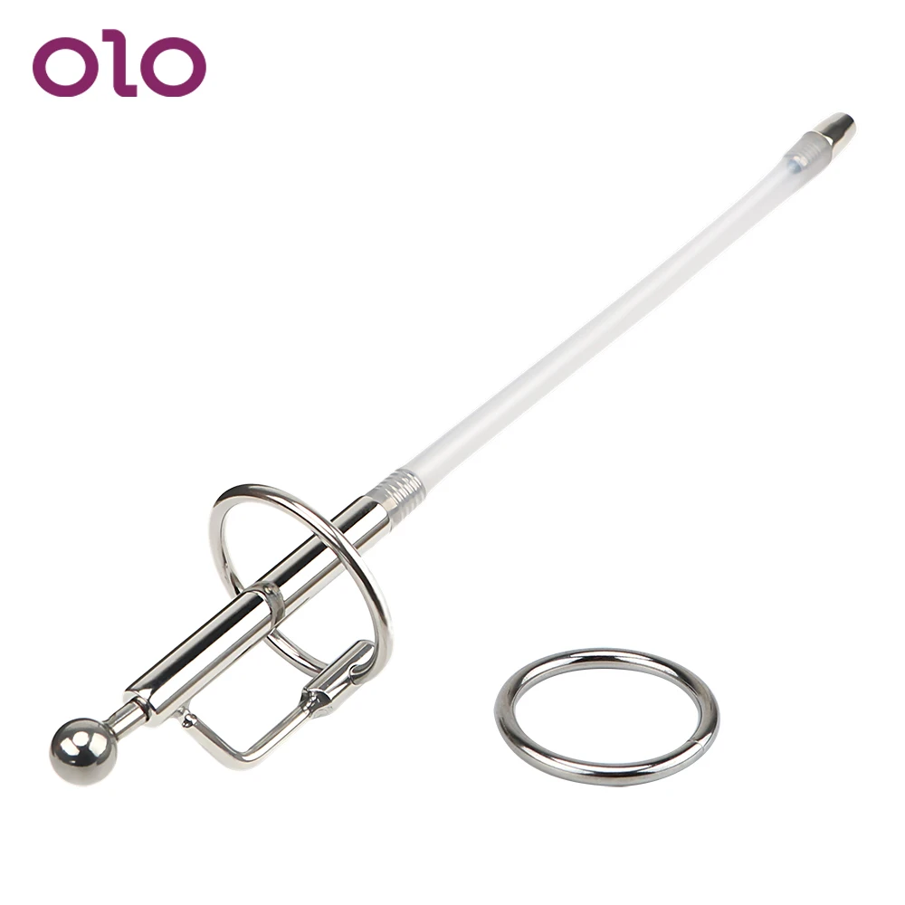 

OLO Catheter Sounding Horse Stimulate Urethral Prince Stretching Penis Plug Urethral Sound Dilator Sex Toys for Men Gay Fetish