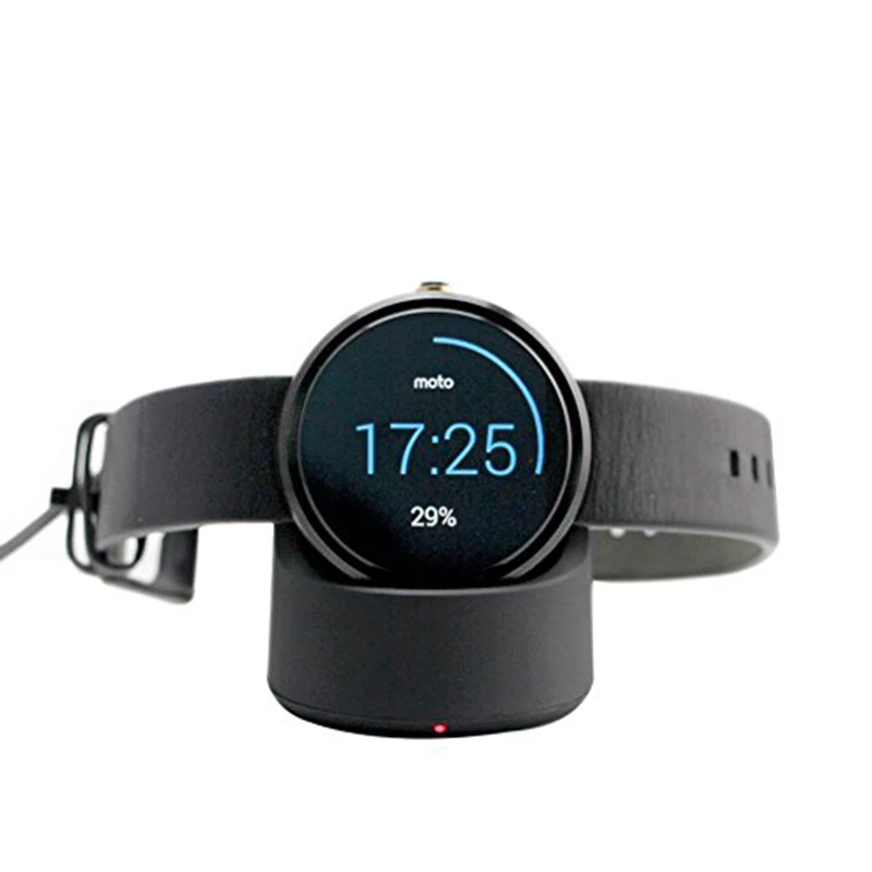 Moto360 Qi Беспроводная подставка для зарядного устройства Быстрая быстрая зарядка