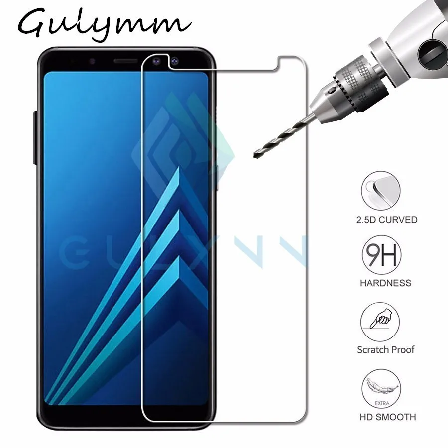 Закаленное стекло HD для Samsung Galaxy A8s A6s A9 Star Защита экрана A51 A71 A5 A7 J6 J4 Plus J7 3 2018 Prime